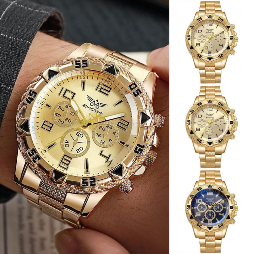 Men's Waterproof Luminous Running Alarm Clock Watch