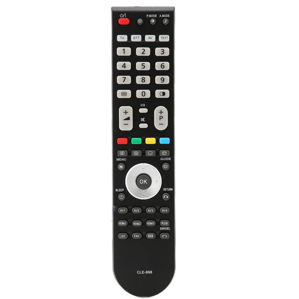 Remote Control New Replacement Television Remote for Hitachi CLE‑998 CLE‑999 CLE‑993 CLE‑1002