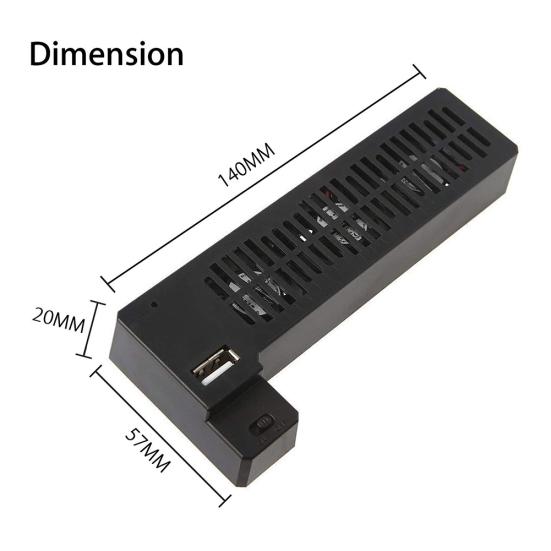 External 3-Fan USB Cooler for Microsoft Cooling Fan Xbox One X Game Console