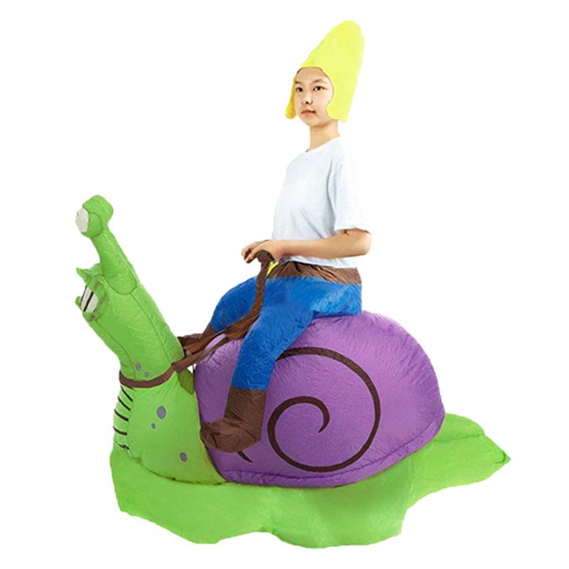 Clothing Dolls with Cartoon Snail and Capybara Inflatable Outfits - Hot Sale!
