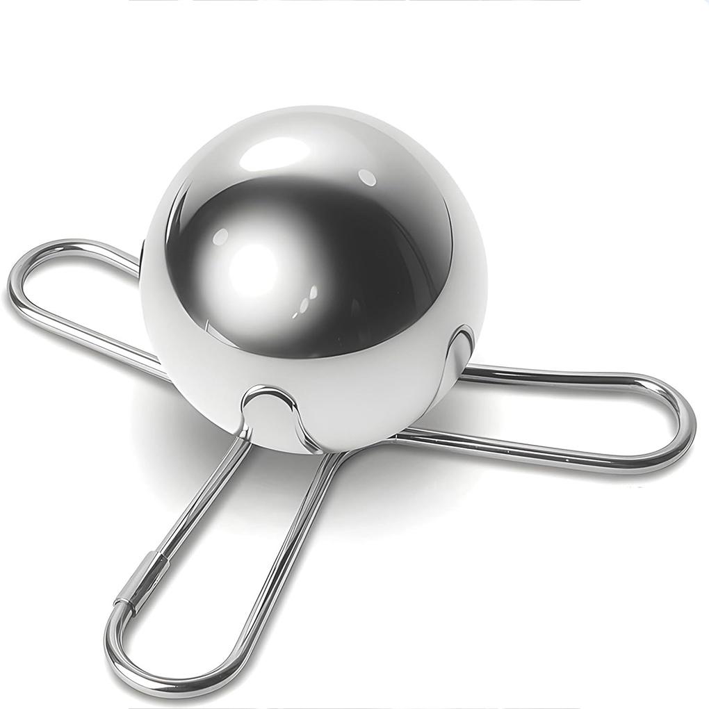 Coffee Lovers Stainless Steel Chilling Ball Premium Metal Ball And Coffee Ball For Chill With Cooling Ball Stand Ice