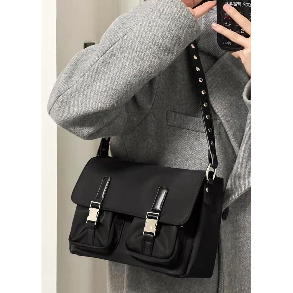 IELGY Casual Versatile Unisex Portable Locomotive Mailman Bag, Fashion Shoulder Tooling Bag