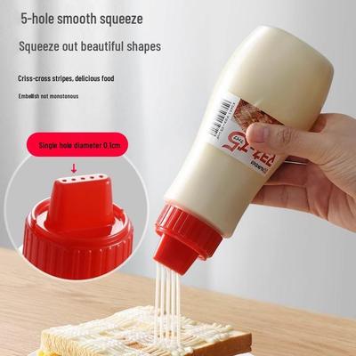 Food Grade Porous Squeeze Bottle for Ketchup, Salad Dressing, Jam, and Sauces