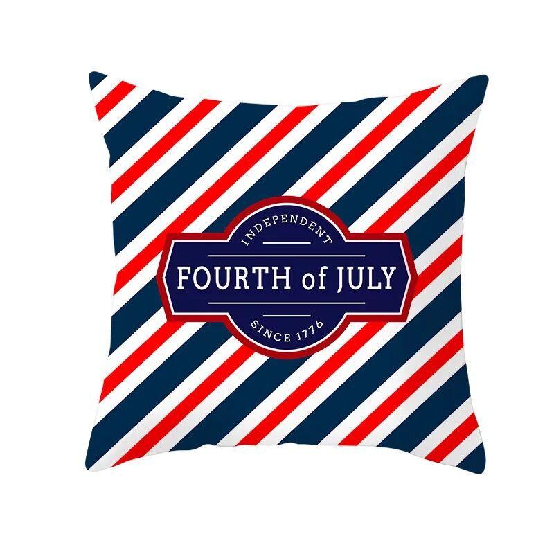 American Flag Independence Day Pillow Case Holiday Gift Home Decor Pillow Case