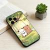 Cute B-BuBu D-DuDu  Phone Case For iPhone 17, 16,15,14,13,12,11 Plus,Pro Max, Others Soft Black Cover