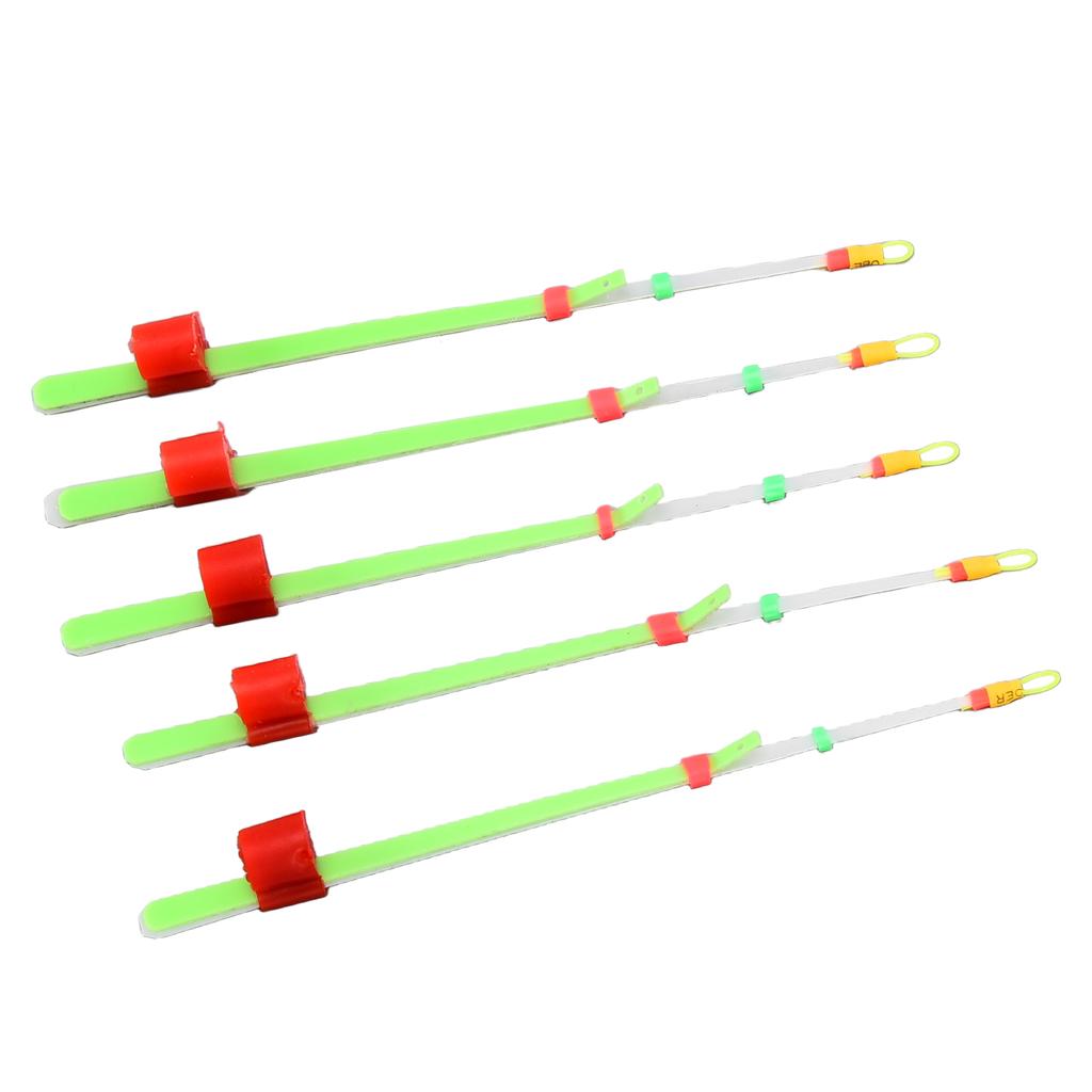 5pcs Mini Winter Ice Fishing Rod Top Tip Portable ABS Double Thicken Winter Fishing Pole Accessories