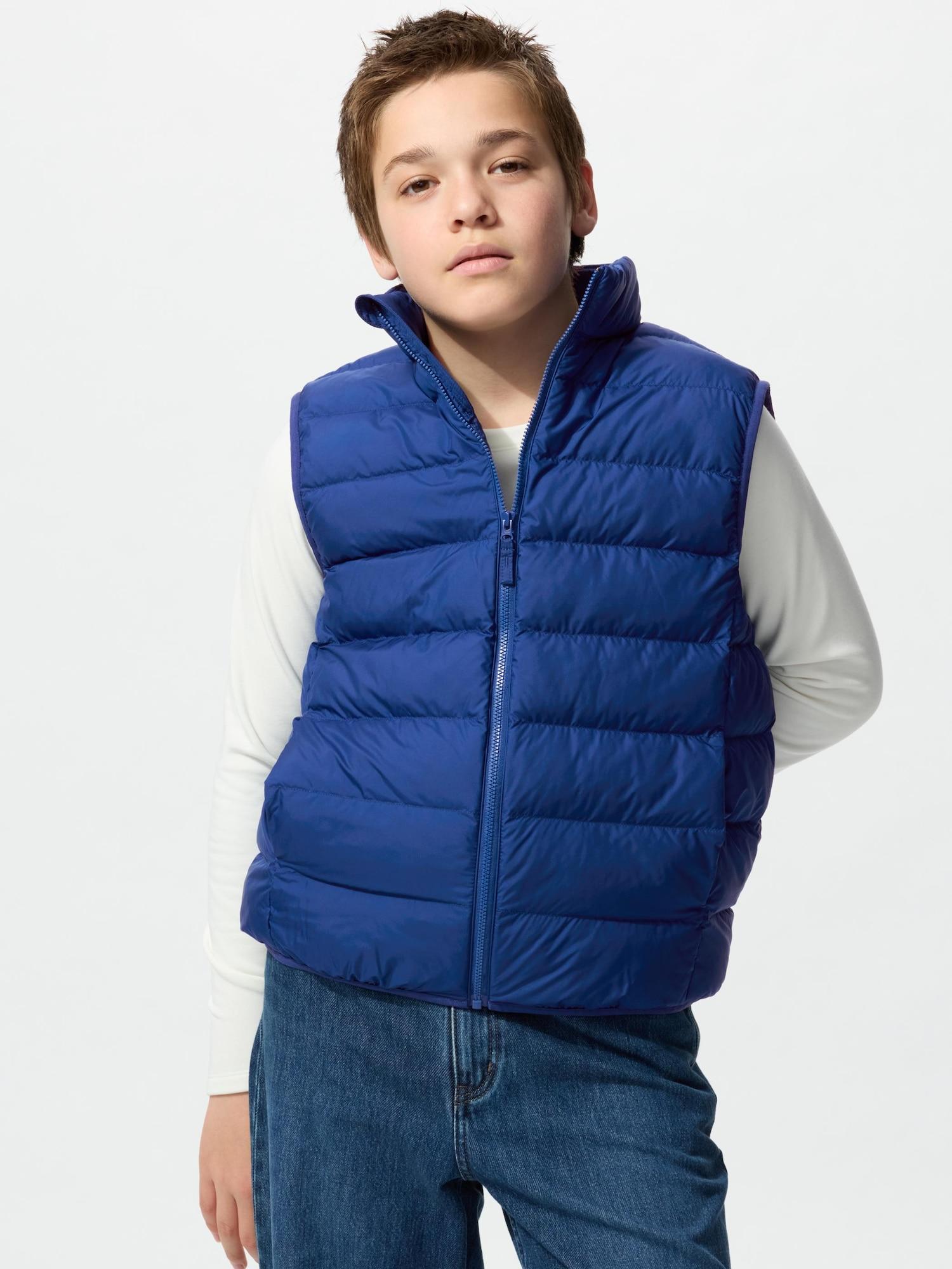 Стирка жилета Uniqlo Pufftech 66 BLUE/100