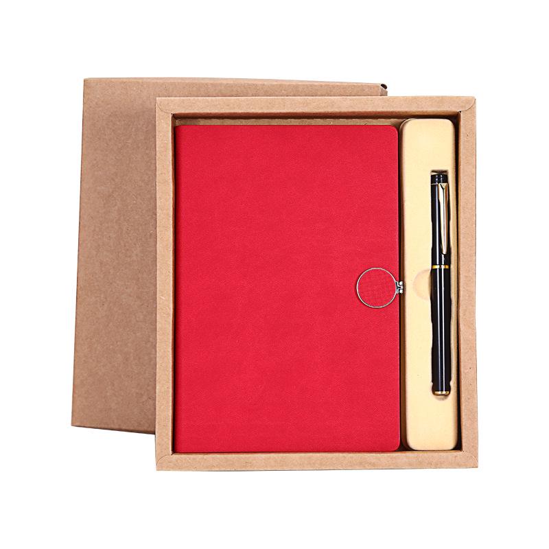 Quaderno A5 Business Spot: Pelle Creativa con Fibbia Magnetica, Carino Design Coreano, Logo Personalizzabile, Scatola Regalo Inclusa.