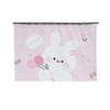 Blue Rain Tulip Rabbit Car Sunshade: Universal Summer Car Window Curtains for Sun Protection