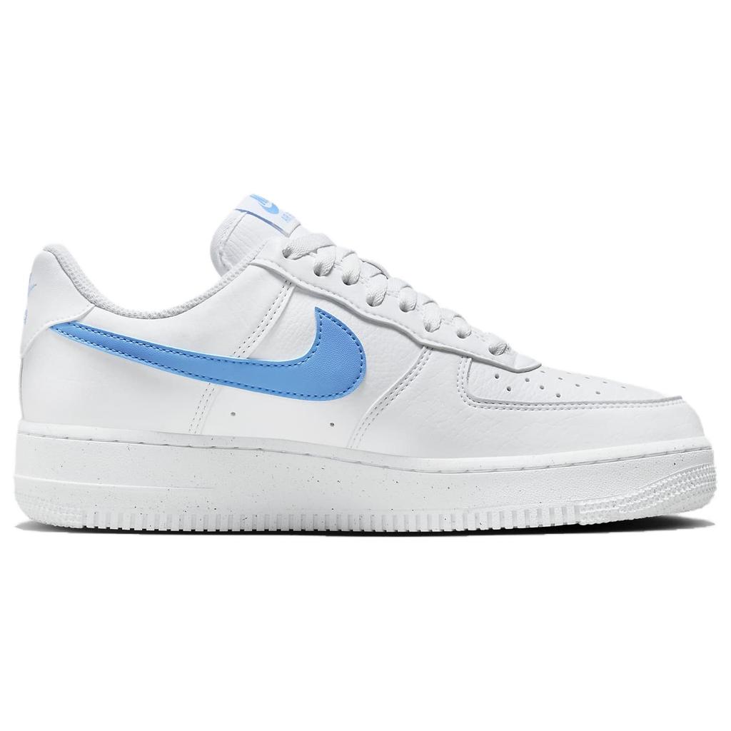 Nye Nike Air Force 1 Low '07 Hvit University Blue Dame DV3808-103