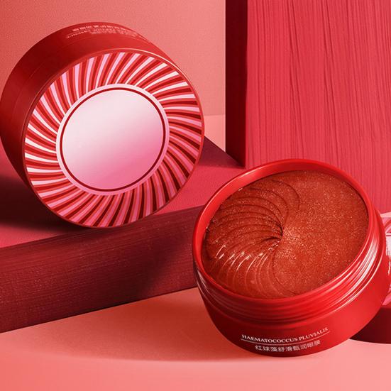 60Pcs/Box 80g Nourishing Masque Colorful Eye Sheet Anti-wrinkle Eye Bag Reducing Eye Patch