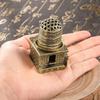 Gold Burner Brass Holder Multi Functional Fragrance Stand for Kitchen Office