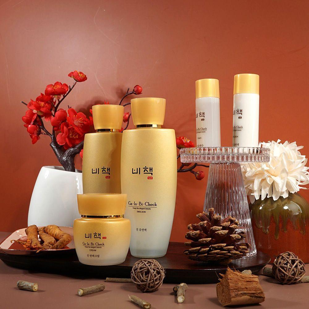 Nutrition OQJRYNWC Oriental Medicine Nutrition Care Deer Antler Extract Skin Texture Care 3-piece Set