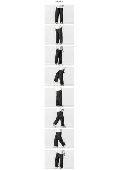 2025 Summer Japanese Style Plus Size Casual Harem Pants - Wide Leg, Solid Color