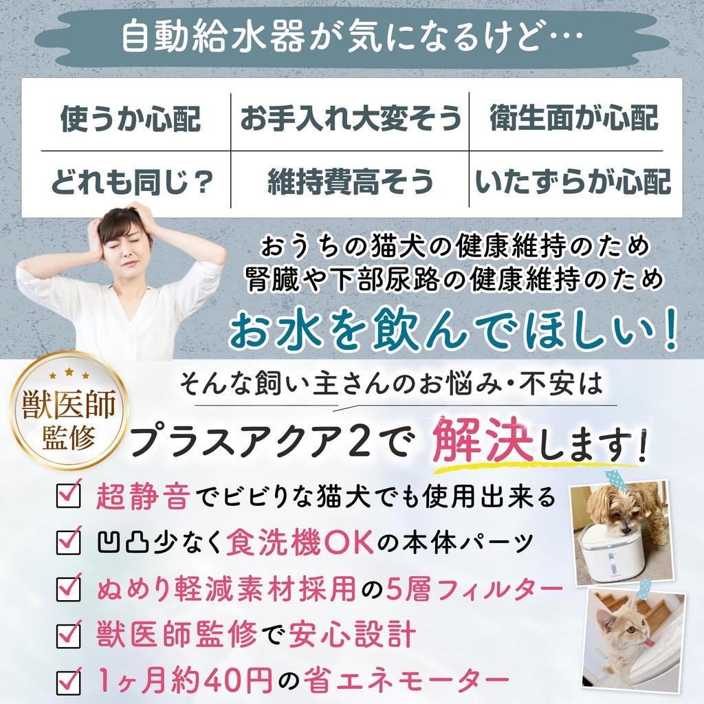 Od Uchinoko Electric Plus Aqua 2 Automatický dávkovač vody pro kočky a psy Struktura filtru vhodná do myčky nádobí Obsahuje materiál KDF Spolehlivý