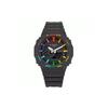 Men Liquid Crystal/Analog Dual Display Series Black Watch GA-2100-1AER-IFLW