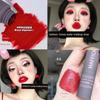 This Color Is so Korean! Vintage Guava Pink-Blue Tone, Rose Red Barbie Pink Lip Gloss, Dragon Fruit Color, Sweet Girl Style