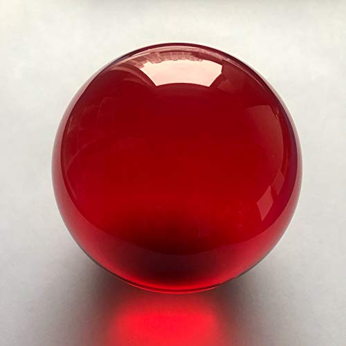 DSJUGGLING Ruby Red Acrylic Contact Juggling Ball - 76mm (3 Inches)