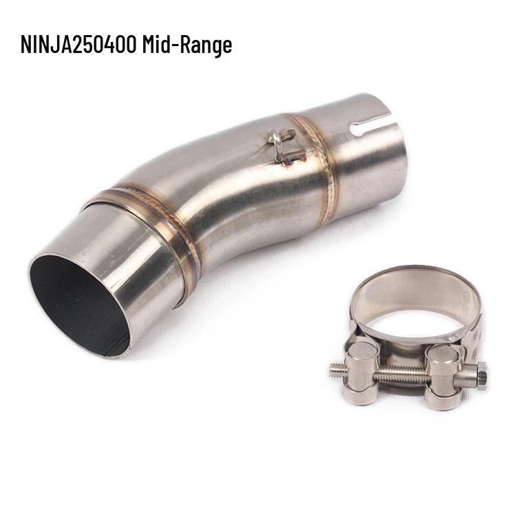 Ninja 400/Z400 Motorcycle Modified Exhaust Mid-pipe Front-pipe Bend Fitting Integrated