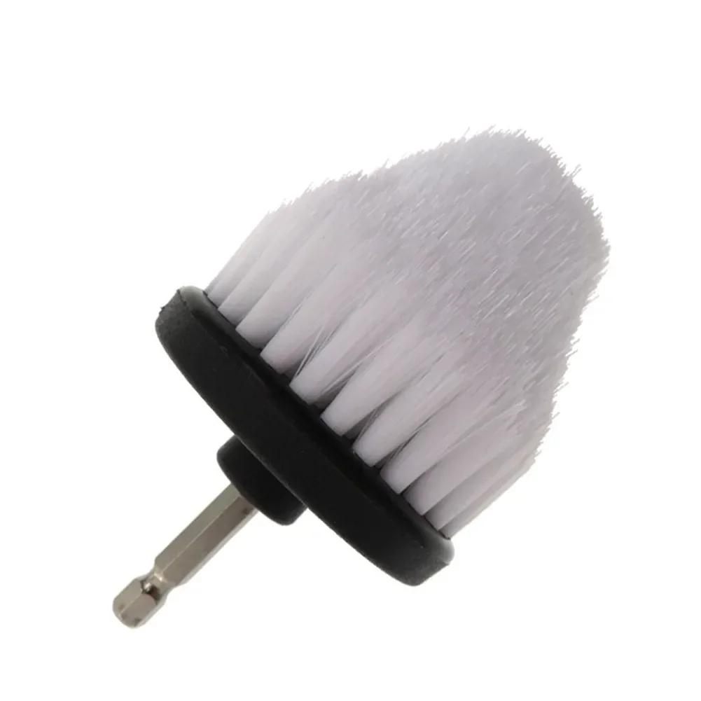 2.5 Inch Electric Cleaning Brush Wheel Brush Car Washing Connecting Rod Conical Detail Cleaning Tool For Furniture Kitchen