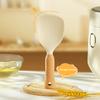 Standing Rice Spoon with Non-Stick Paddle Rice Spatula Spoon Heat Resistant Rice Cooker Spoon Serving Spoon for Grains