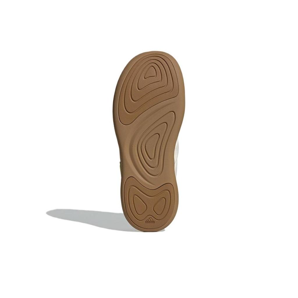 adidas Adipuff Wygodne Modne Antypoślizgowe Trwałe Niskie Buty Codzienne Unisex Białe Zielone Brązowe JP7711