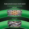 SAMZHE Industrial Cat6A Double Shielded Drag Chain Ethernet Cable