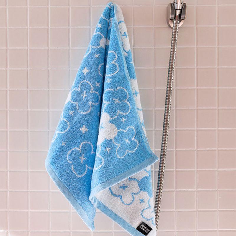 Romane handduk med Brunch Brother-mönster