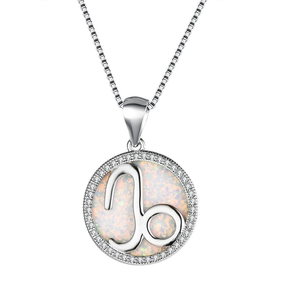 Necklace European and American 12 Constellation Necklace