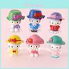 Small Hello Kitty Figurine Pvc Interactive Toy For Parentchild Play And Sensory Skills