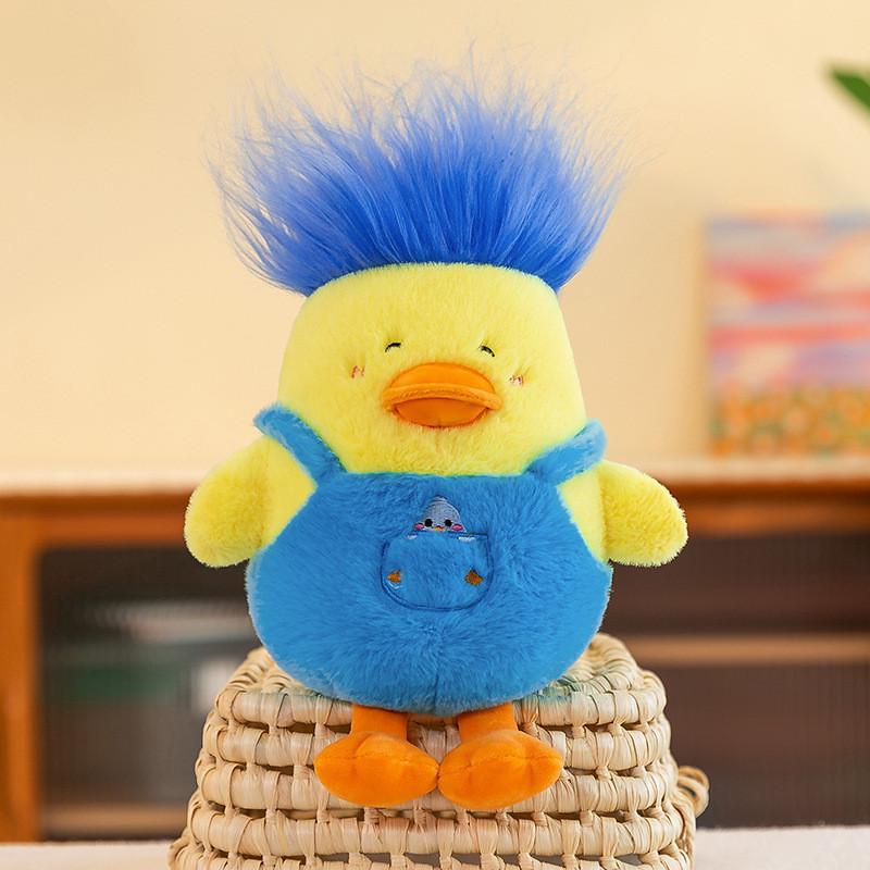 Genuine Duck Plush Toy Pillow With Baby Carrier Adorable Stuffed Duck Doll For Girls Wholesale Gifts