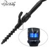 Electric Spiral Ceramic Curling Iron for No-Damage Big Waves and Small Curls