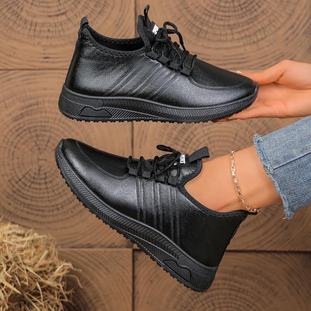 Fashionable New Style Comfortable and Anti Casual Shoes  Round Toe Flat Sports Shoes In Spring and Autumn Women's