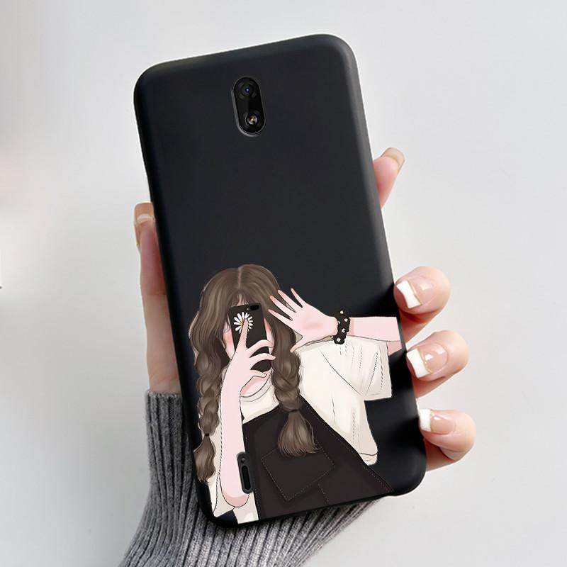 Cute Rabbit Love Heart Funny Phone Case For Nokia C1 Plus C2 Case Soft Silicone Back Cover For NokiaC1 C 1 Plus Fundas C 2 Coque