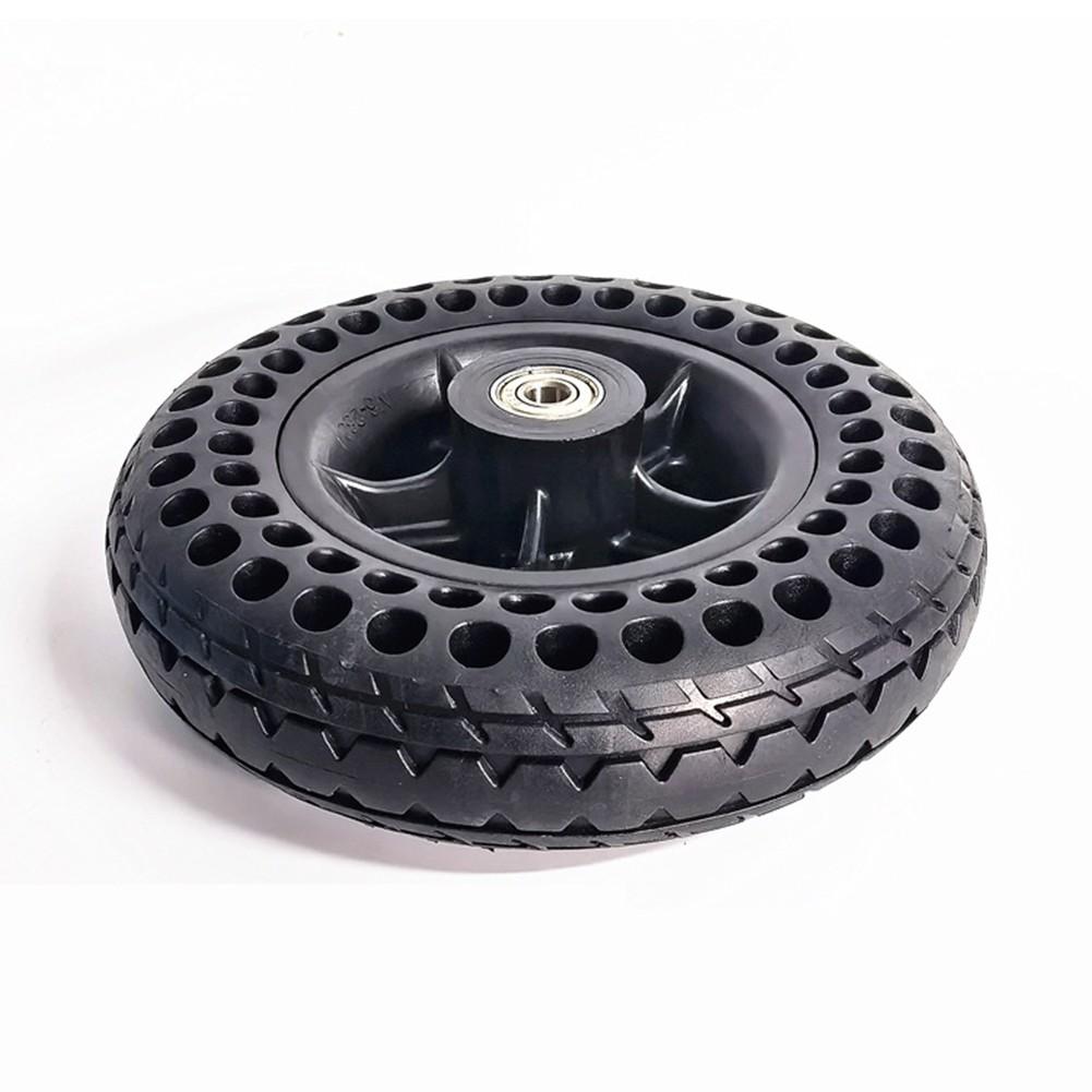 Solid Tire Hub Wheel 7 Inch Designed for Maximum Stability On For Wheelchairs