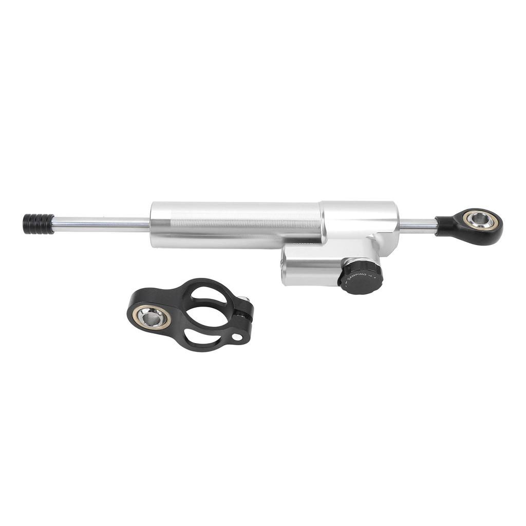 Motorcycle Steering Damper Adjustable Universal Fit Increase Stability Steering Stabilizer for Motor