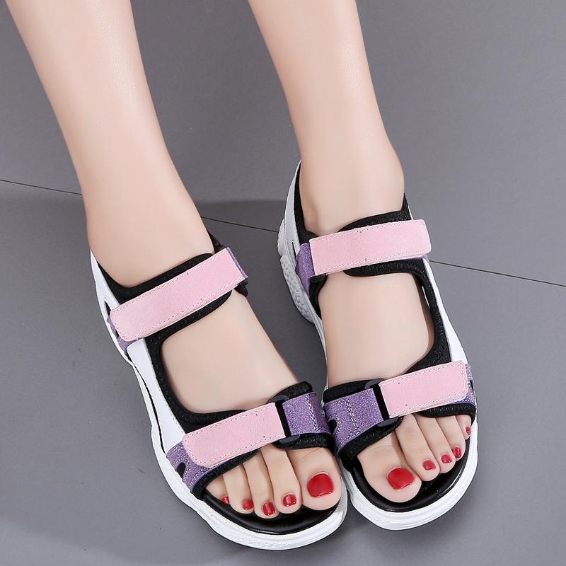 Sandali Sportivi Moda Traspiranti Comodi Estivi per Bambini Scarpe da Spiaggia Pantofole Scarpe da Donna Scarpe per Bambini