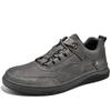 2025Męskie buty ze skóry naturalnej sznurowane Trend Wygodne buty męskie outdoor Moda brytyjska Męskie sneakersy typu high top Mokasyny męskie