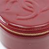 CHANEL COCO Mark Pouch Jewelry case Red enamel Women Used