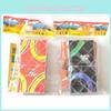 Lingao Magic Board 8-teiliges Set Schwarz mit roter Basis Hochgeschwindigkeitsrennen ABS-Material