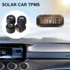 Słoneczny TPMS Z 4 Czujnikami Zewnętrznymi Monitor Ciśnienia w Oponach Samochodowych Inteligentny System Monitorowania Ciśnienia w Oponach Ostrzeżenie o Temperaturze Oszczędność Paliwa