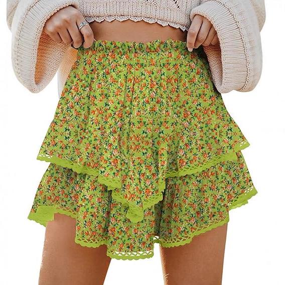 2025 Bohemian Pleated High Waist Women's Golf/Tennis Skirt
