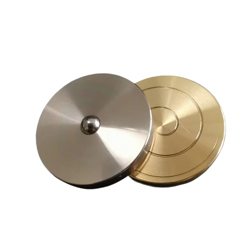 Desktop coin decompression gyro transfer good luck gyro fun pocket toy stainless steel rotating gyro adult and children's toy
