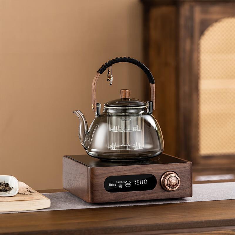 Glass Tea Kettle with Smart Stove Set