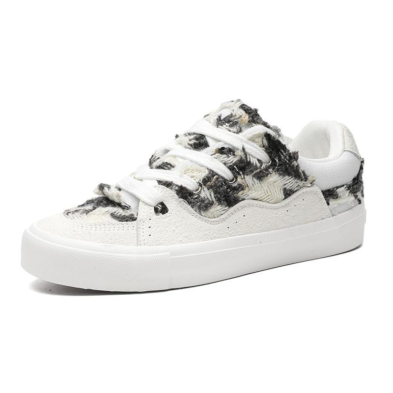 X spring and summer leisure sports low-top board shoes niche couple student bread shoes