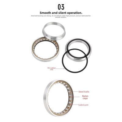 Bike Headset Bearings 41mm 41 8mm 47mm 49mm 51mm 52mm with Sealed Cartridge