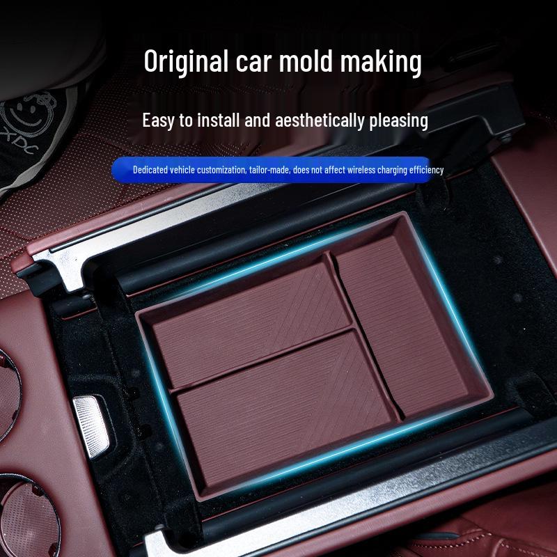 Fits 26 Lantu Tianshan Models: Armrest Box Storage Center Console Car-Specific Interior Accessories.