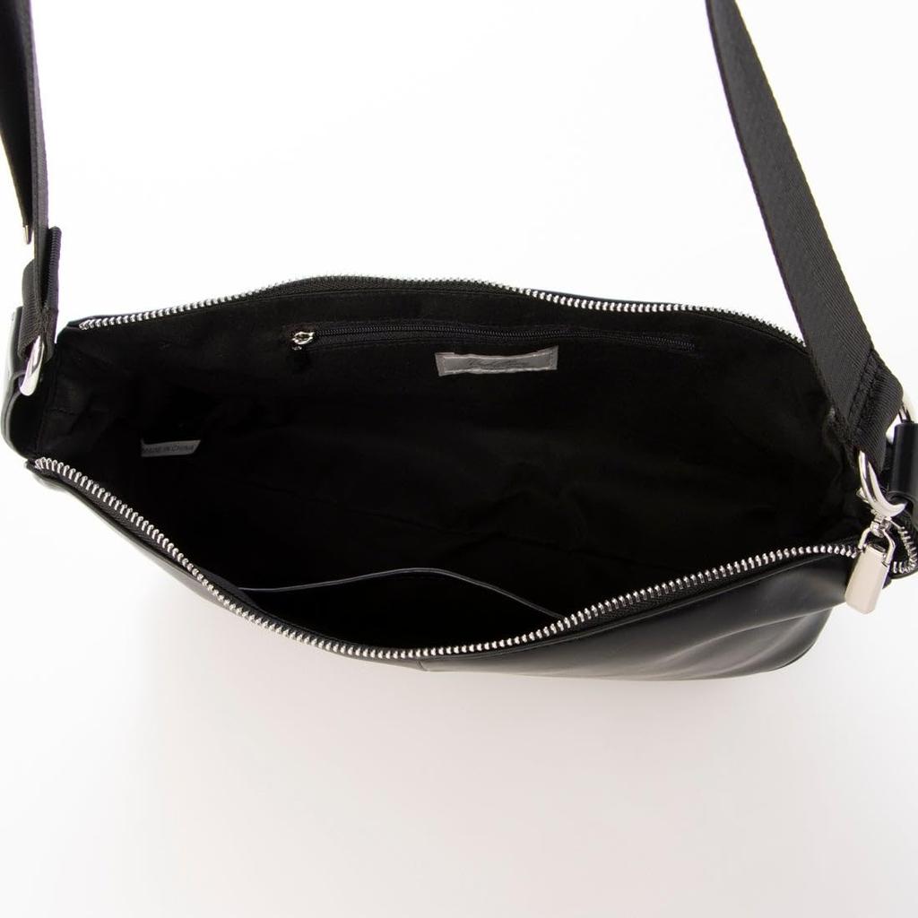 [Kashkash] Horizontal soft shoulder bag