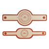 2 Pcs Silicone Bread Mat Circular Oval Non-Stick Baking Mat Set for Oven Reusable Easy to Clean