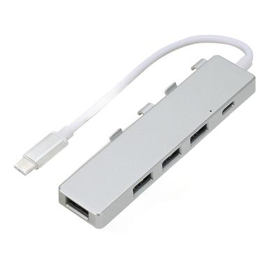 USB C Hub 5 Ports 5Gbps USB 3.1 Connector OTG Supported Compact USB C Docking Station for PC Laptop Phone